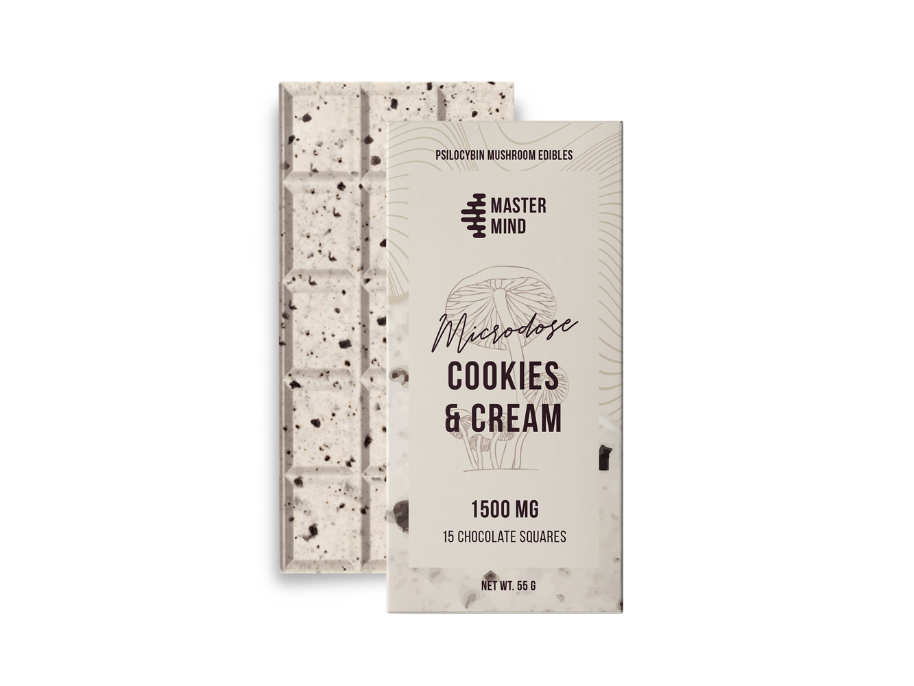 Mastermind – Cookies & Cream Chocolate Bar